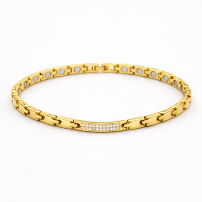 Luxury GOLD sundheds-ankellænke